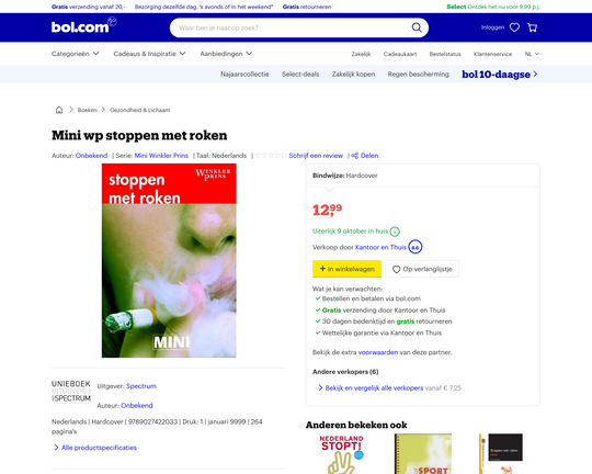 MINI WP Stoppen met roken Logo