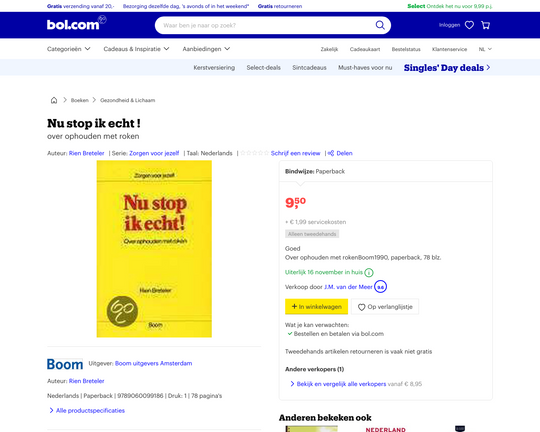 Nu stop ik echt! Logo