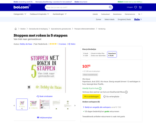 Stoppen Met Roken in 5 Stappen Logo